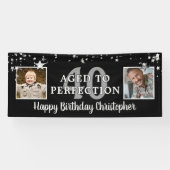 2 Foto van Birthday Black Spandoek (Horizontaal)