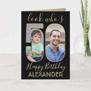 2 Foto: Wie is 50 50ste verjaardag zwart goud? Kaart
