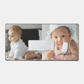 2 Fotocollage op maat cadeau Bureaumat (Keyboard & Muis)