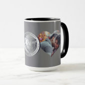 2 Foto's 10th,20th,25th,70th Wedding Jubileum Mok (Voorkant rechts)