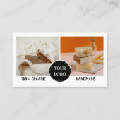 2 Foto's Ronde Logo, kleine vormgeving Visitekaartje (Voorkant)