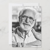 2-Foto's vieren: Life/Funeral/Memorial Kaart (Achterkant)