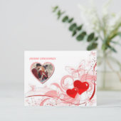 2 foto's voor Kerstmis Briefkaart (Staand voorkant)