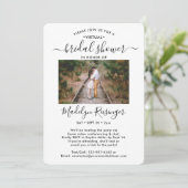 2 Fotoscript Virtual Long Distance Vrijgezellenfee Kaart (Staand voorkant)