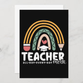 2- Funny Teacher Mode Teaching Gift for Teacher Kaart (Voorkant / Achterkant)