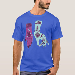 2 Gothic Hand Eyes T-shirt