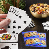 2 goudslagkaarten speelkaarten (Insitu)