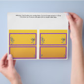 2 Halloween Custom Hersheys Snoep Bar wrappers Flyer (Hand)