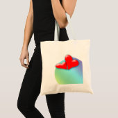 2 Hartelijk dansen voor Valentijnsdag Canvas tas (Voorkant (product))