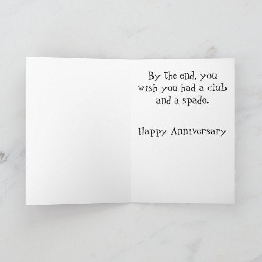 2 Harten en een diamant Kaart (Binnen)