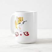 2 Harten Mok Corgi (Voorkant links)