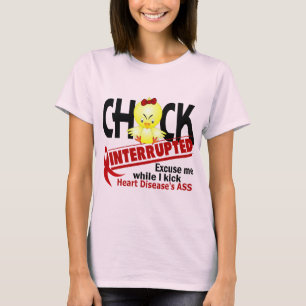 2 Hartziekte onderbroken T-shirt