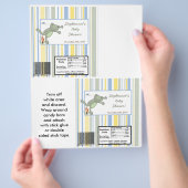 2 Hershey's Grote Bar Verpakking Leap Frog Turtle  Flyer (Hand)