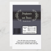 2 Hershey's Large Bar Wrapper Black Stropdas Affai (Voorkant / Achterkant)