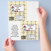 2 Hershey's Large Bar Wrapper Nojo Fire Engine Flyer (Hand)