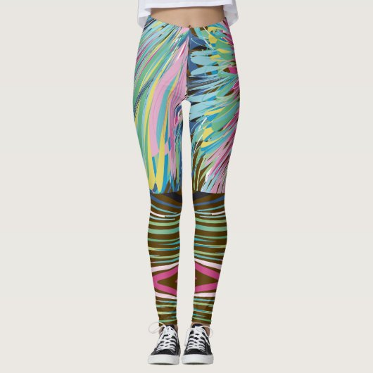 2 IN 1 LEGGINGS (Voorkant)
