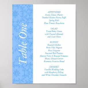 2-in-1-weddenschappen en -menu's poster
