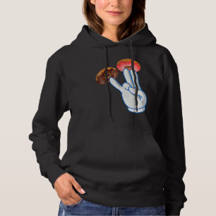 2 in het roze 1 in de stomp hoodie