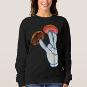 2 in het roze 1 in de stomp trui (Voorkant)