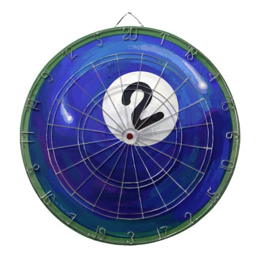 2-inch dartbord (Voorkant)