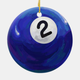 2-inch keramisch ornament