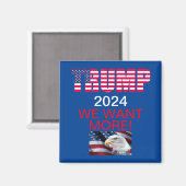 2 inch Square Magnet Magneet (Voorkant / Achterkant)