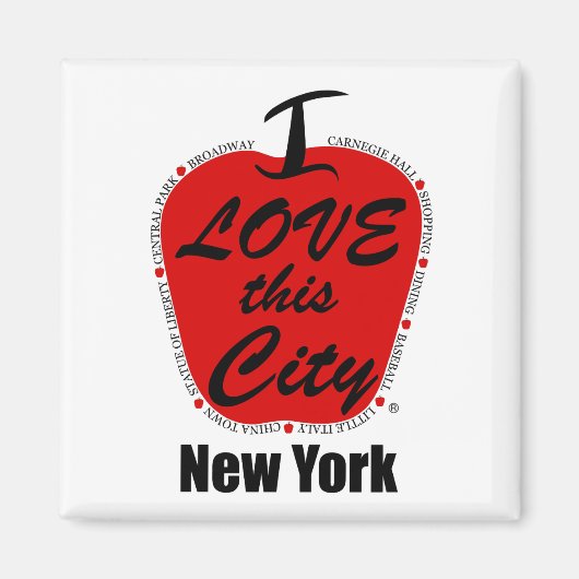 2 inch Square Magnet Magneet (Voorkant)