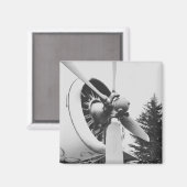 2 inch Square Magnet Magneet (Voorkant / Achterkant)