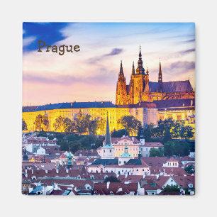 2 Inch Square Magnet Prague Magneet