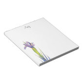 2 iris notitieblok (Schuin)