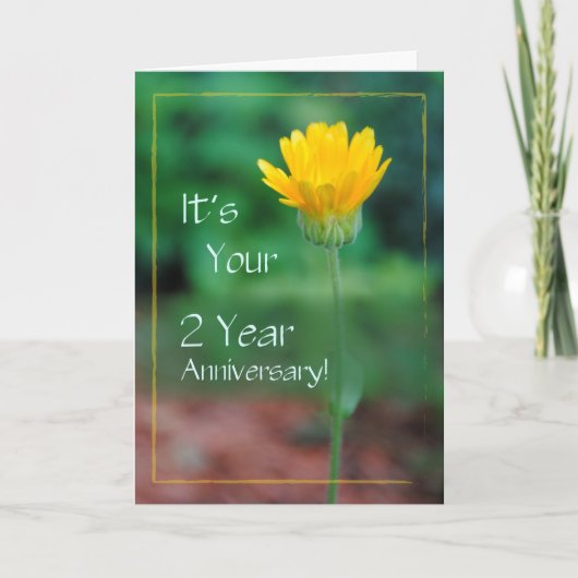 2 jaar Jubileum, terugwinning van verslaving Kaart (Voorkant)