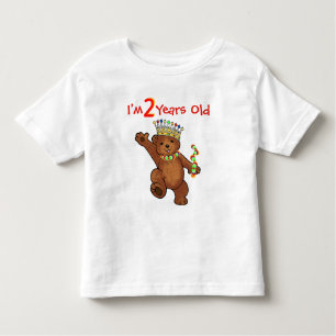 2 jaar oud koninklijk Beer Kinder Shirts