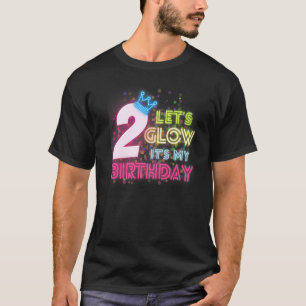 2 jaar oud laat ons de tweede verjaardag van mijn t-shirt