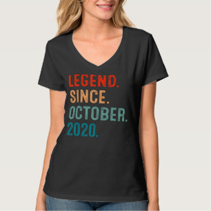 2 jaar oud Legend sinds oktober 2020 2e Birthda T-shirt