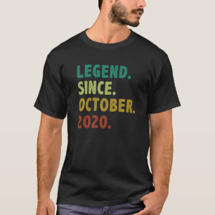 2 jaar oude legering sinds oktober 2020 2e verjaar t-shirt