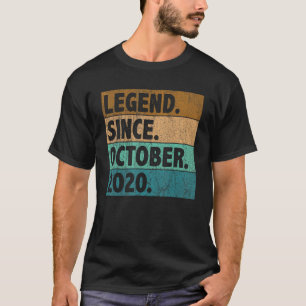 2 jaar oude legering sinds oktober 2020 2e verjaar t-shirt