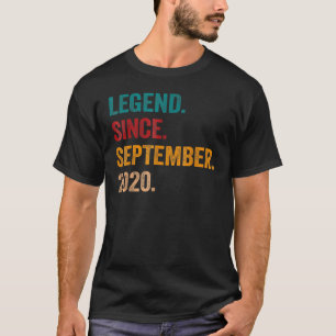 2 jaar oude leggende sinds september 2020 2e geboo t-shirt