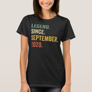 2 jaar oude tweede verjaardag Legende sinds 2 sept T-shirt
