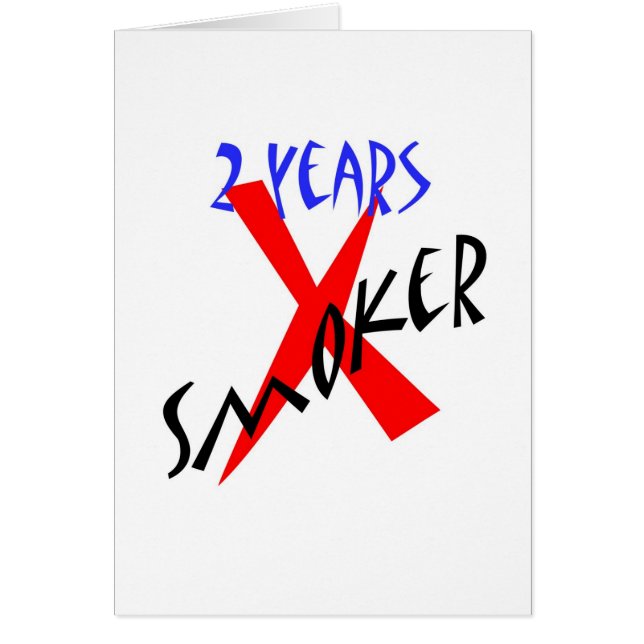 2 jaar Rood X-roker (Voorkant)