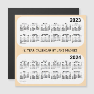 2 jaar tarwe 2 jaar agenda van Janz Magnet 2023-20