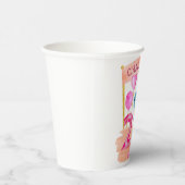 2 jaar verjaardag van de gepersonaliseerde Cute Gi Papieren Bekers (Rechts)