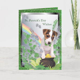 2. Jack Russell Nummer Een Gezondheid Geluk Kaart