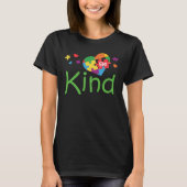 2 kanten Autisme Bewustzijn Wees aardig Puzzel Stu T-shirt (Voorkant)