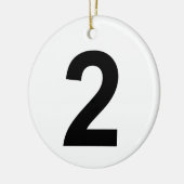 2 KERAMISCH ORNAMENT (Links)
