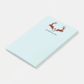 2 kerstavond schokkende stijl post-it® notes (Schuin)