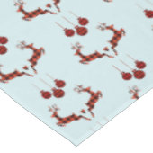 2 kerstavond schokkende stijl tafelkleed (Gekanteld)