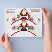 2 kerstkerstkerstkerstman, speciaal ontworpen broo flyer (Hand)