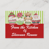 #2 Kerstkeuken Kaart - SRF Visitekaartje (Achterkant)