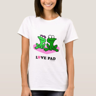 2 Kikkers houden van witte Shirten T-shirt
