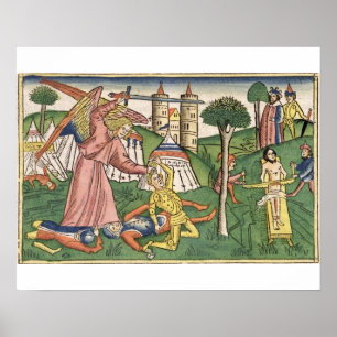 2 Kings 19 35-37 Gods wraak op Assyrië, van t Poster